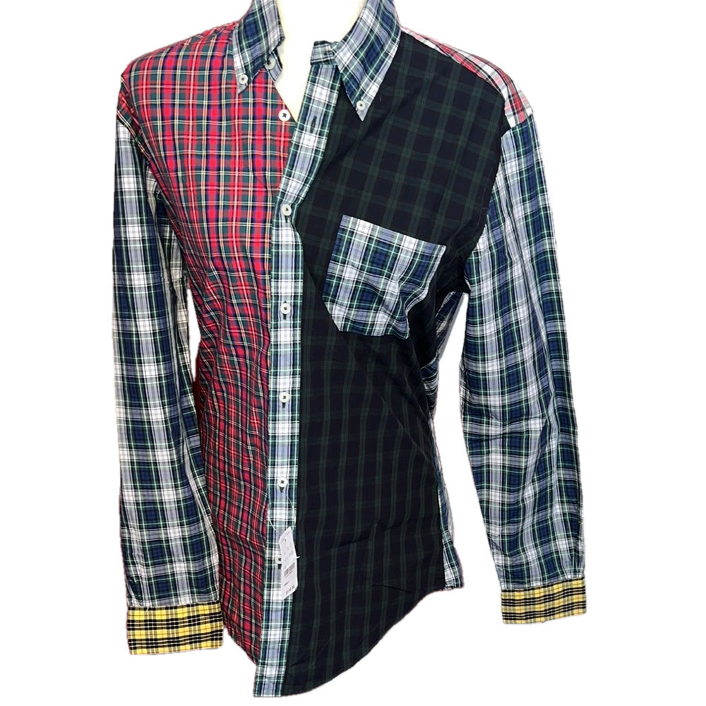 NWT Brooks Brothers Regent Fit Men's Multicolor Plaid Shirt Small
